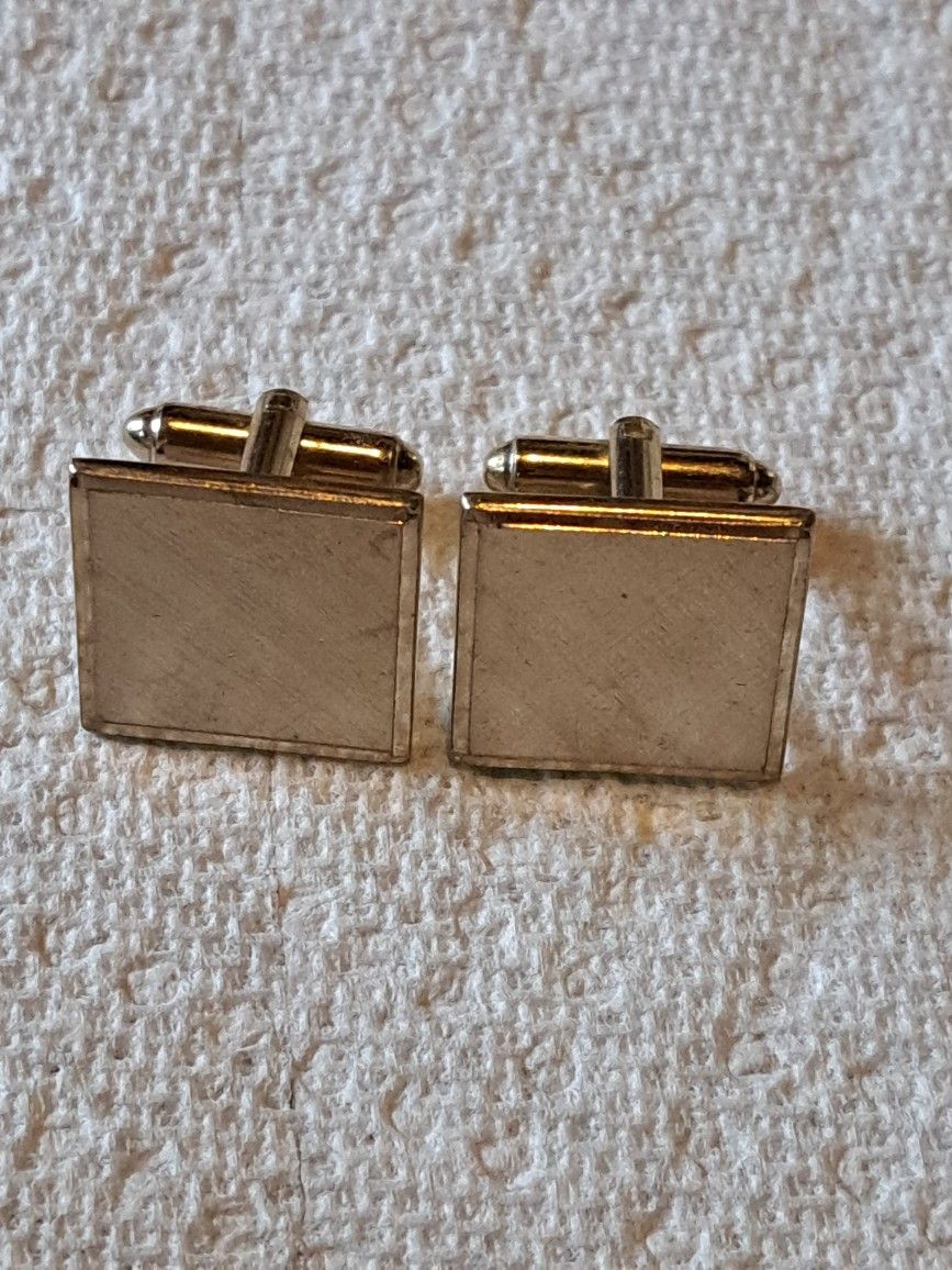 Vintage Dante Gold Tone Cufflinks