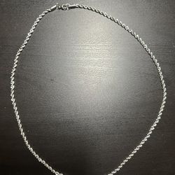 Brand New Twisted Stainless Steel Necklace