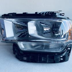 2019-2024 DODGE RAM 3500 LEFT DRIVER SIDE HEADLIGHT HALOGEN OEM Chrome 