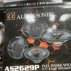 Alphasonik 6 X 9 Car Speakers 