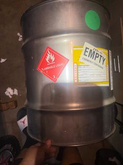 25 gallon drum close top real stainless steel