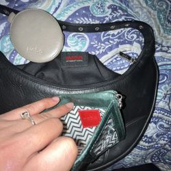 Hobo Bag, Wallet & Mirror Bundle $20 Firm