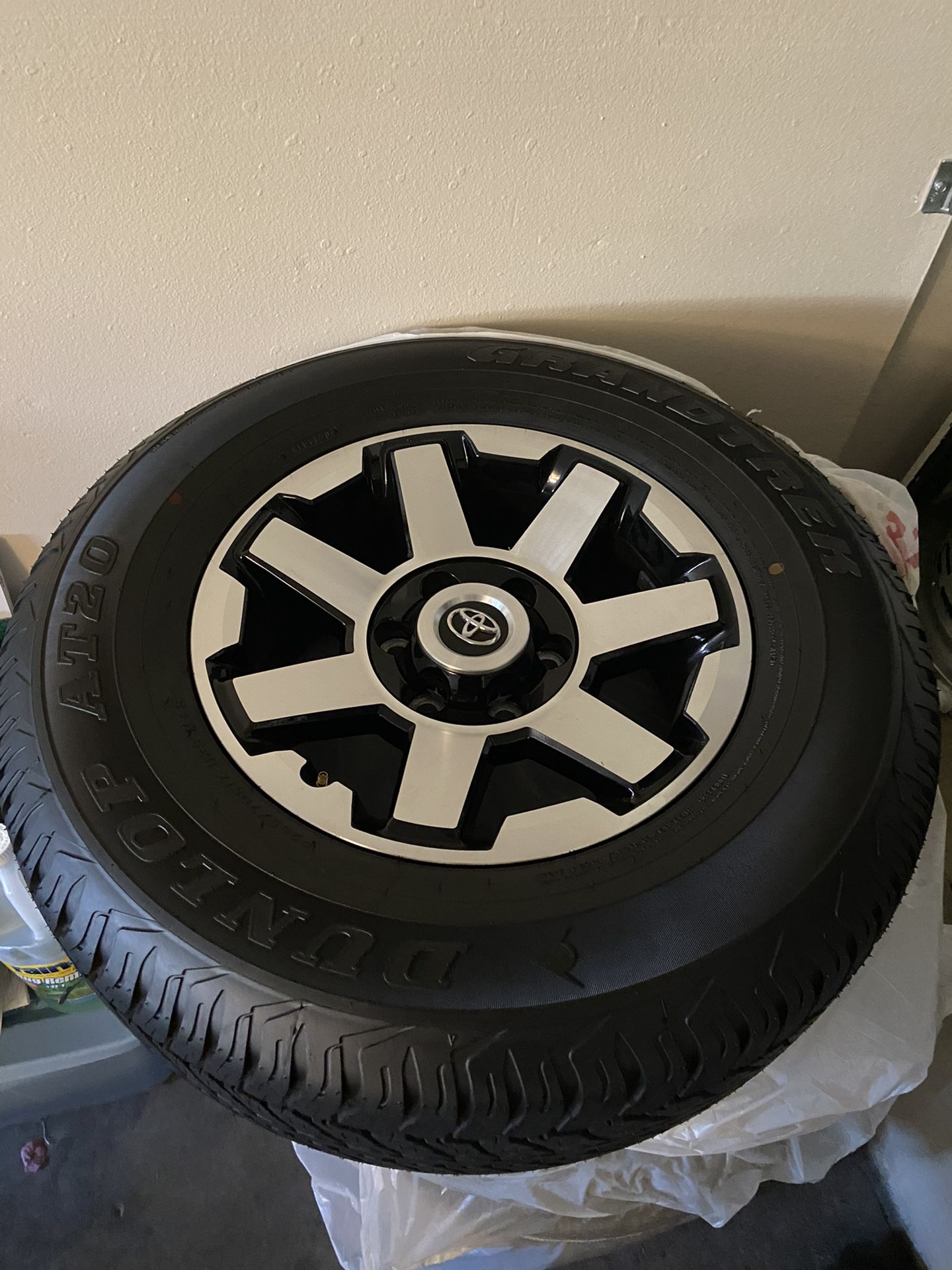 2020 4 runner rims and tires