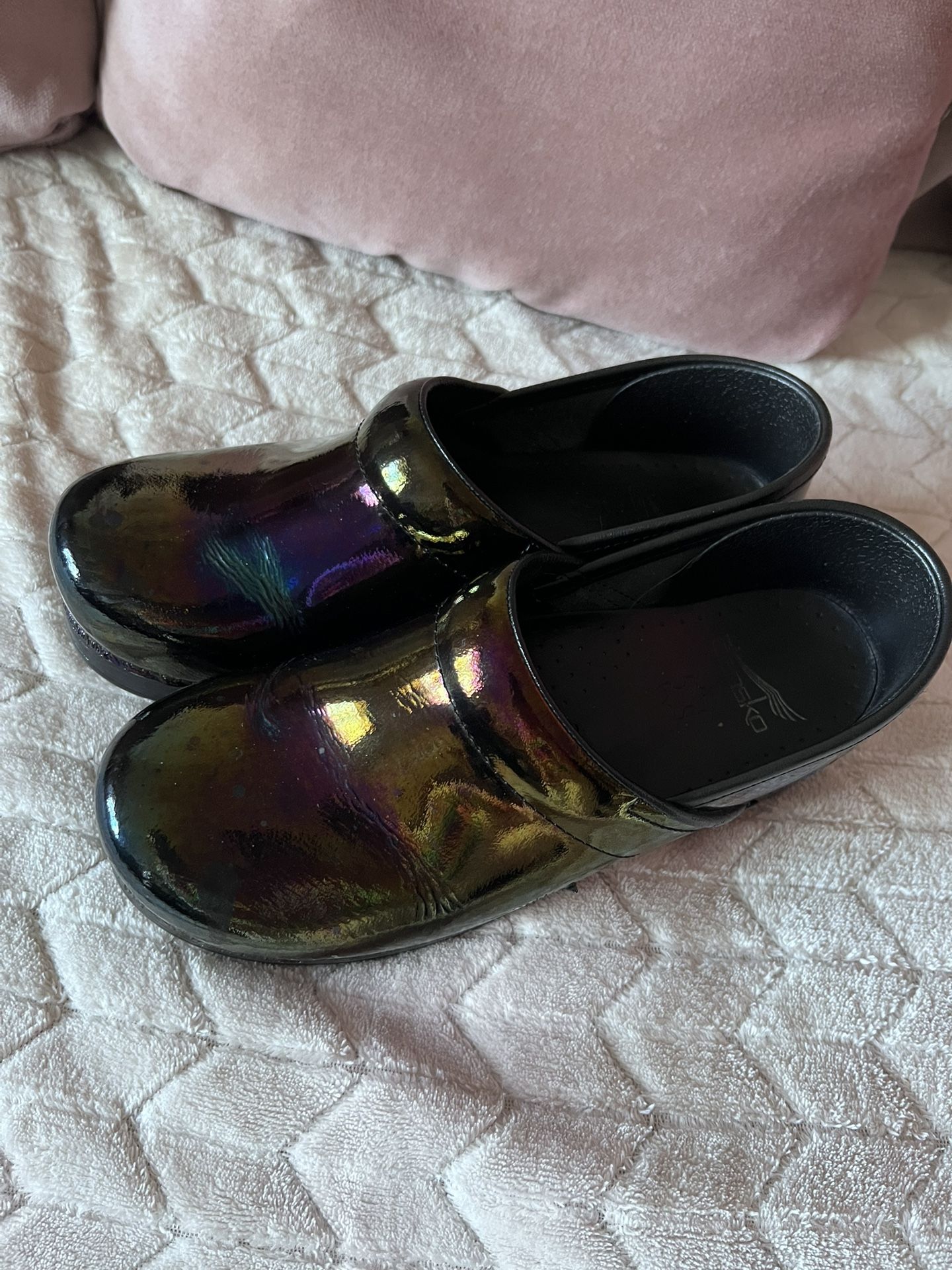 2 pairs of Dansko Clogs Sz 38