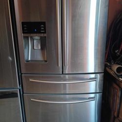 🍂REFRIGERATOR SAMSUNG 4 DOORS🍂 🆓️FREE DELIVERY🆓️ ✔️STAINLESS STEEL✔️