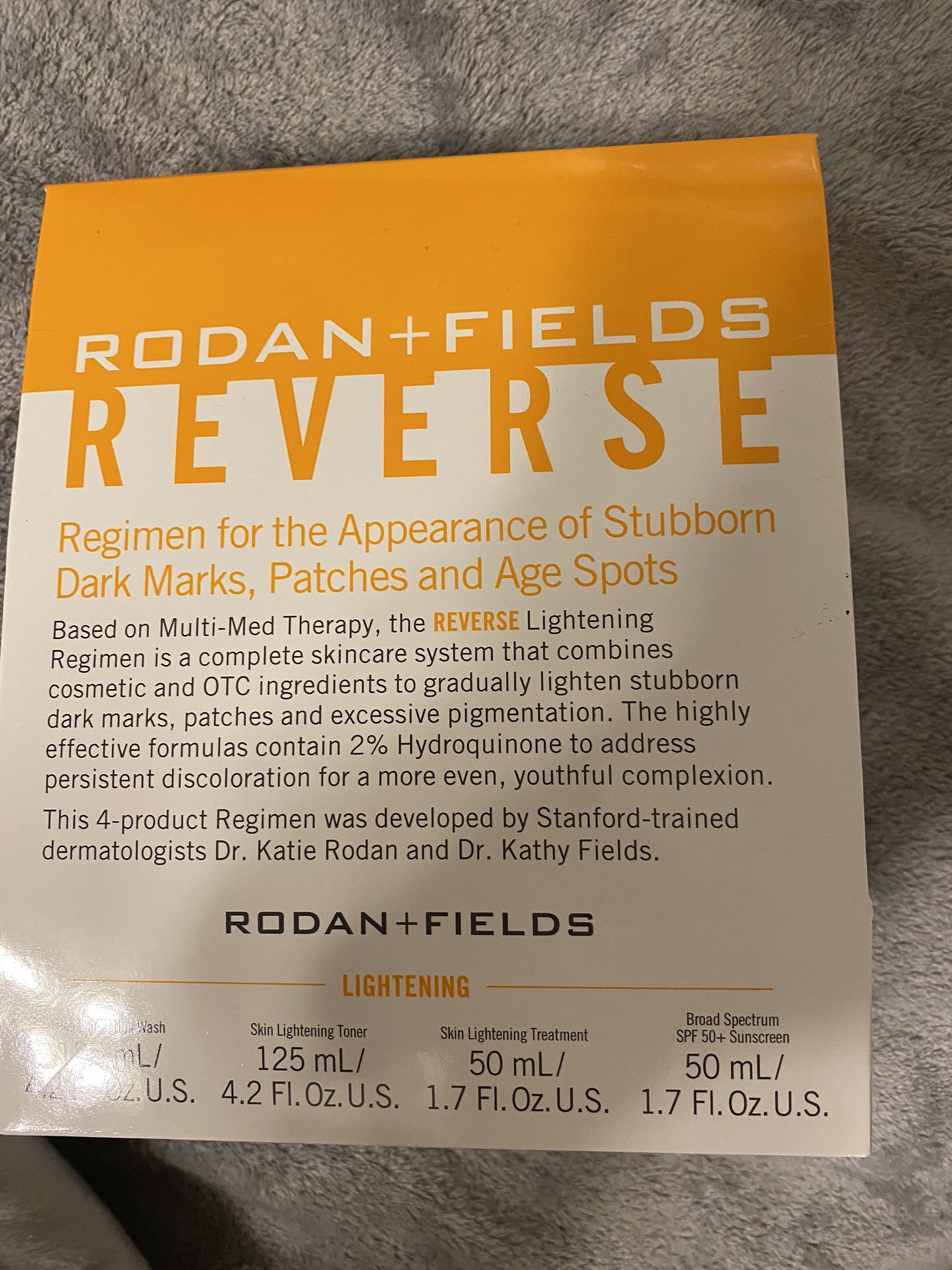 Rodan & Fields Reverse 3 Step Regimen