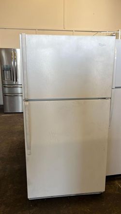 Whirlpool Top Mount White Fridge
