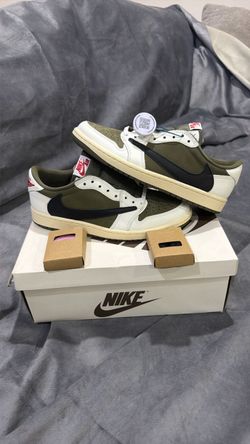 Travis Scott reverse olive 8