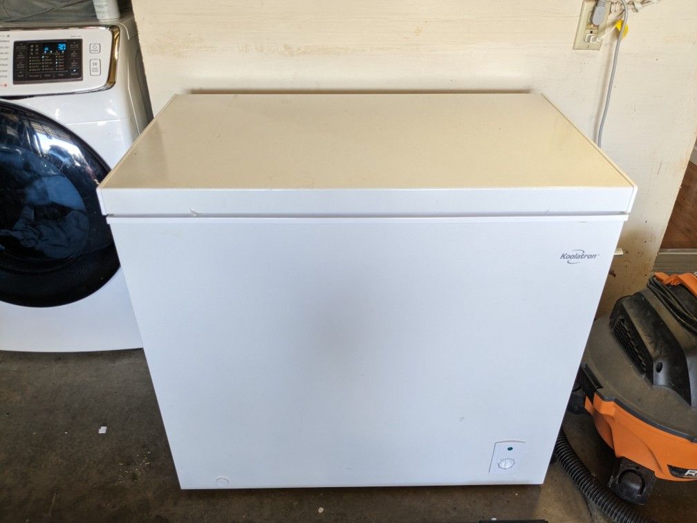 Price Drop! Koolatron 7 Cu Chest Freezer 