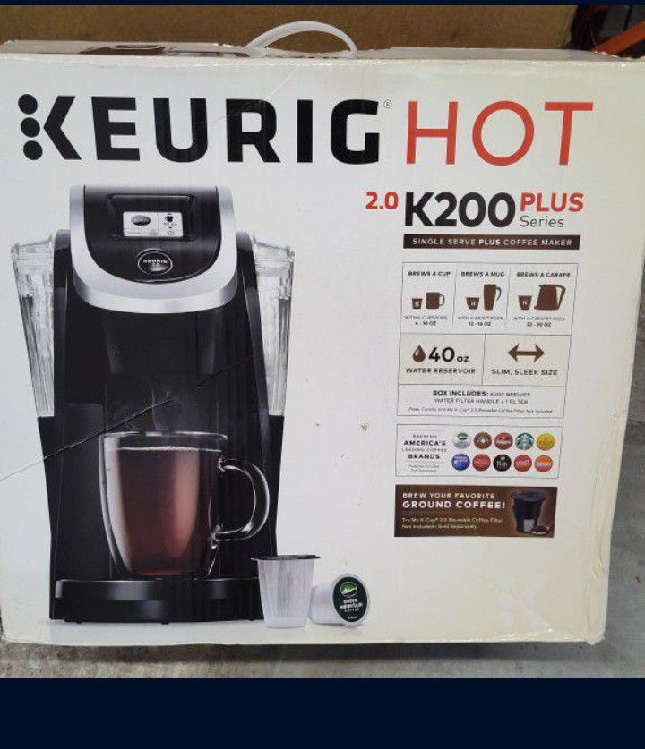 Keurig K200 Plus Brand New In Box 