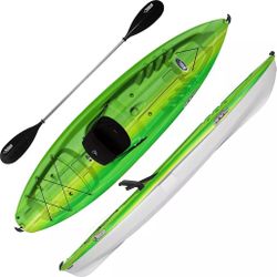 2 Pelican Kayaks with paddles