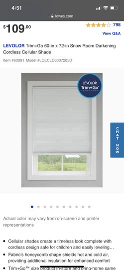 Levolor Blinds Different Sizes And Colors
