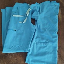 Ceil Blue Xxs/Xs Scrubs