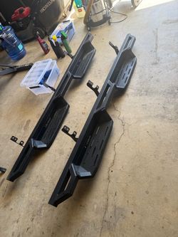 Armor side rails for Toyota Tacoma