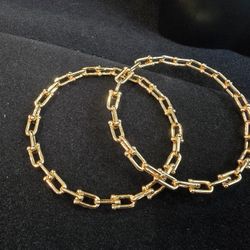 21k Gold Plated Bangel Set