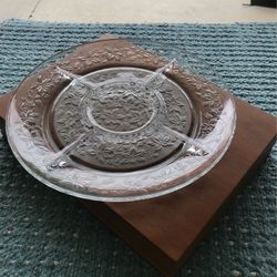 Princess House Fantasia Platter With Sections