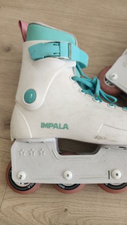 Impala Inline Skates White Womens Size 6 or Men's 3