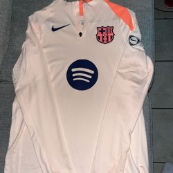 Barcelona Pink Long Sleeve Size M Men’s