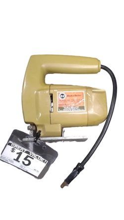 Black & Decker 7504-06 Beige / Tan Corded Jig Saw