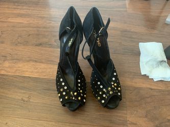 Black Bebe heels