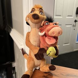 Lion King Plush Timon & Pumbaa