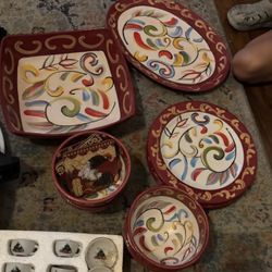 Ceramic Dish Set Of 4