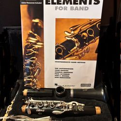 Student Clarinet With Book