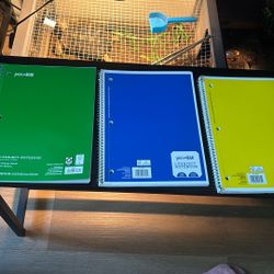 3 New Notebooks