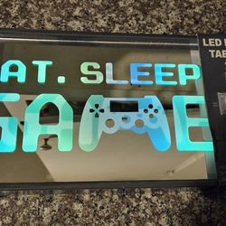 Gamer Mirror Light Wall Decoration 