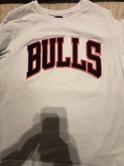 Chicago Bulls White Graphic T-Shirt XL