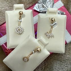 Piercing De Ombligo 14k 