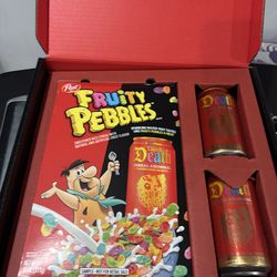 Liquid death fruity pebbles