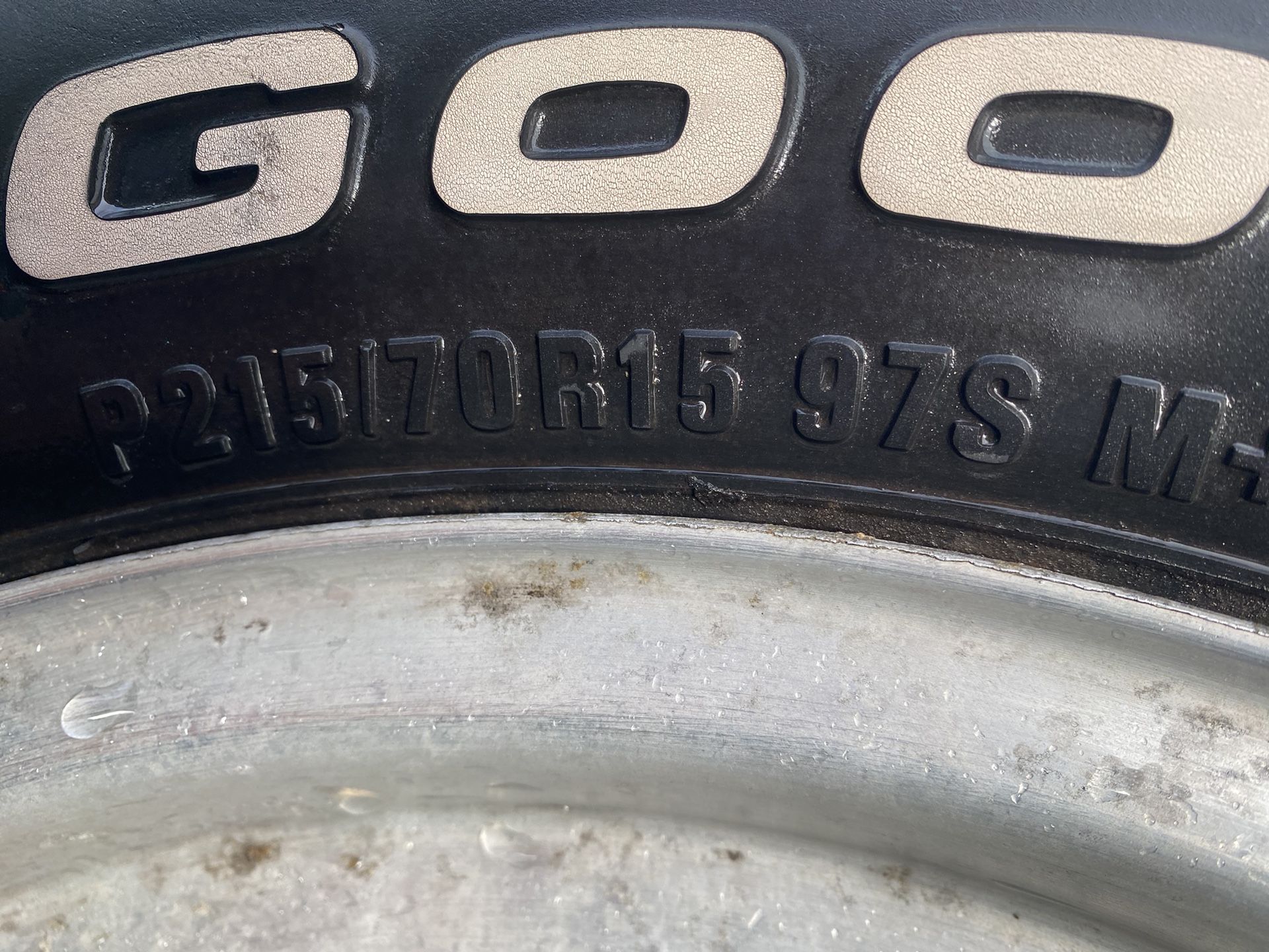 Set Of 4 BF Goodrich Tires 15” Unilug Aluminum Wheels ROLLERS for Sale