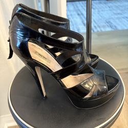 Miu miu Platform Patent Leather Heels