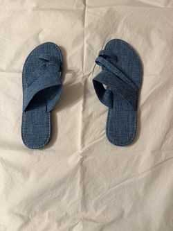 Denim Sandals
