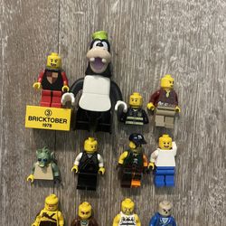 Vintage Lego Min Figures Lot 