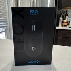 Logitech G PRO X Superlight Wireless Gaming Mouse, Ultra-Lightweight, Hero 25K Sensor, 25,600 DPI, 5 Programmable Buttons, Long Battery Life, Compatib