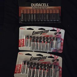 Duracell & energizer $50