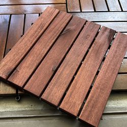 Wood Tiles 54 Pieces New!