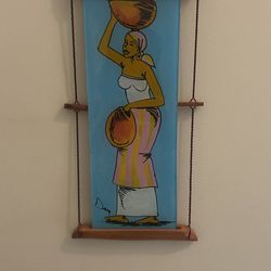 African WomanPainting