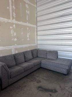 🛋️Gray L-Shaped Sectional Sofa | COUCH+DELIVERY $500