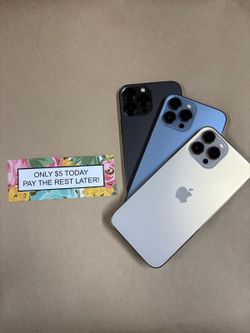 🚀  iPhone 13 Pro Max 5G– Premium Features, Only $5 Down to Start! - Smartphone