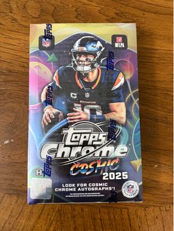 Topps chrome cosmic football hobby