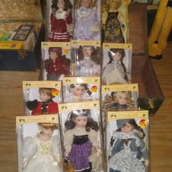 12...16" Porcelain Doll- The Heirloom Collection 