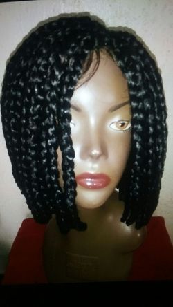 Lace closure wig w/ baby hair