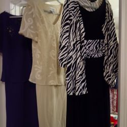 3 BEAUTIFUL GOWNS GOOD CONDITION JUST WAS IN STORAGE 