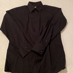Black Dress Shirt For Boys 