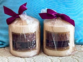 "French Vanilla" Scented Candles by Dana Perfumes 