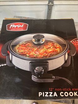 12 In Non Stick Electric Pizza Cooker - New