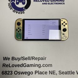 Nintendo Switch OLED Zelda Edition - Two Month Warranty - In Excellent Condition - For Sale Or Trade 